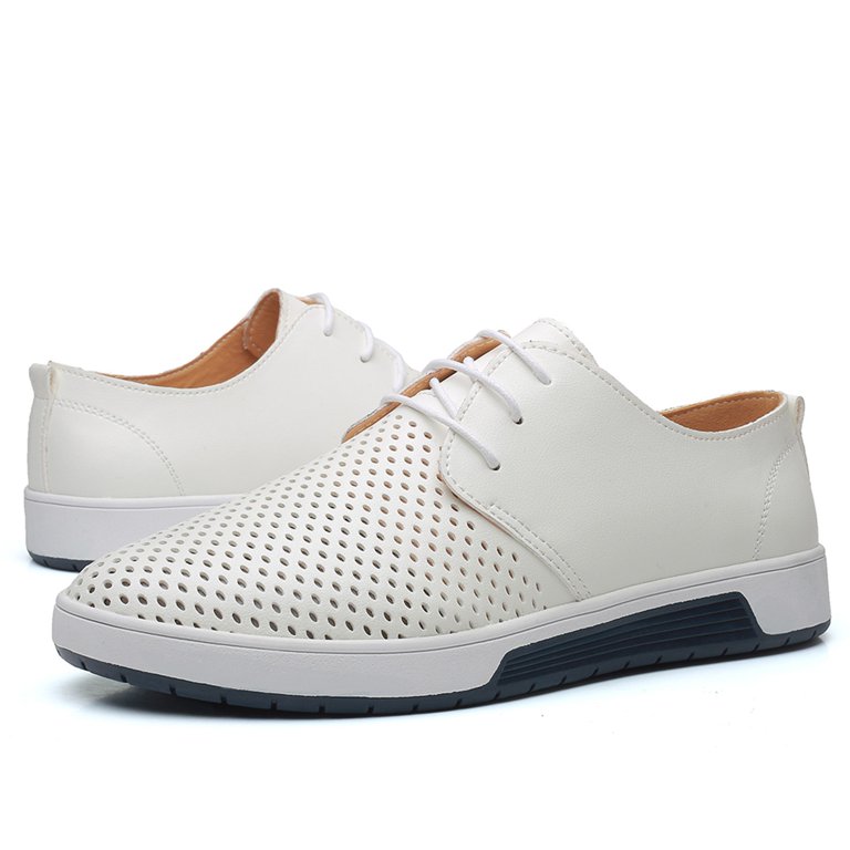 Men\'s Casual Oxford Shoes – Breathable Dress Loafers Lace-Up Sneakers Men main image 2