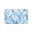 thumbnail image 3 of JML Doormat, Non-Slip Indoor Outdoor Rug Mats for Porch Entry Way, Floor Mat for Bathroom/Kitchen, (20"x32") - Abstract Blue and White Pattern, 3 of 6