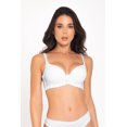 thumbnail image 1 of Brassier Copa Completa Diane & Geordi Colombia Microfibra Encaje Powernet Busto Grande 021896 blanco 36, 1 of 3