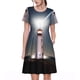 thumbnail image 1 of Disketp Peggy's Cove Lighthouse para Vestido de Manga Corta para Mujeres, Vestidos de Verano para Mujeres, Casual y Holgado para la Playa, 1 of 6
