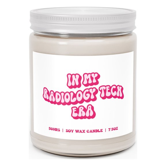 Radiology Tech Graduation Technologist Candle, Gifts, Decor