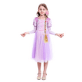 thumbnail image 6 of IBTOM CASTLE Girls Princess Dress Halloween Cosplay Fancy Dress up Christmas Birthday Party Long Maxi Puffy Dresses Carnival Evening Prom Ball Gown, 6 of 8