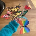 thumbnail image 3 of Cat Wand Toys Retractable: 2PCS Interactive Animal Kitten Teasers Pet Stick Toys, 3 of 7