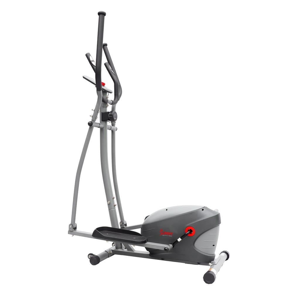 Sunny Health & Fitness Connected Low Impact Elliptical, Performance Interactive Series w Smart Bluetooth & FREE SunnyFit® App- SF-E320033