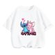 thumbnail image 3 of 2024 Verano Nuevo Kawaii Stitch Trucksuit Pareja Camiseta Niñas Manga Corta Niño Camiseta Ropa Niños Camiseta Bebé Tops, 3 of 5