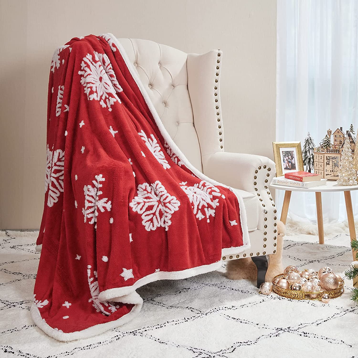 Kids christmas throw sale