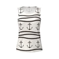 thumbnail image 4 of Lsque Anchors and Ropes Printed Workout Tank Tops for Women, Athletic Sports Tank Tops, Compression Sleeveless Dry Fit Shirts,Sleeveless Yoga Shirt-XX-Large, 4 of 9
