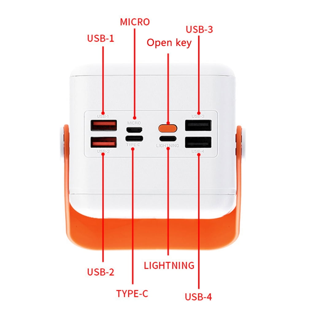 35 Slot Large Capacity 18650 Power Bank Case Housing 10W/22.5W No Battery