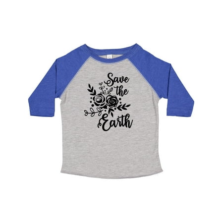

Inktastic Earth Day Save the Earth Flowers Gift Toddler Boy or Toddler Girl T-Shirt
