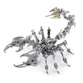 thumbnail image 2 of 3D Metal Scorpion Model Kit, 200+PCS Scorpion King DIY Assembly Puzzle for Adults, Stainless Steel Mechanical Insect Metal, Creative Gift Desk Display, 2 of 4