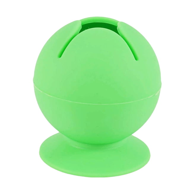 Collecteur de Déchets à Succion en Éthylène, Boîte de Rangement à Ventouse en Silicone pour Désherbage, Collecteur de Déchets en Vinyle