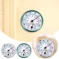 thumbnail image 3 of YWIYIUD 1PC Mini Indoor Outdoor 2 In 1 Thermo Hygrometer Analog Durable Construction Designed Home Temperature Humidity Hygrometer Gauge for Home Room and Outdoor, 3 of 4