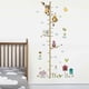thumbnail image 3 of Animal Wall Decals Height Growth Measurement Chart Wall Stickers Elephant Monkey Bird Kids Room Decor, 3 of 3
