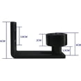 thumbnail image 4 of Sliding barn door bottom floor tracks, adjustable rollers, wall mounting system, smooth and quiet, 4 of 5