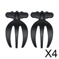 thumbnail image 1 of Pinzas para ensalada Macarena Utensilios de Cocina Color negro 2 piezas, 1 of 8