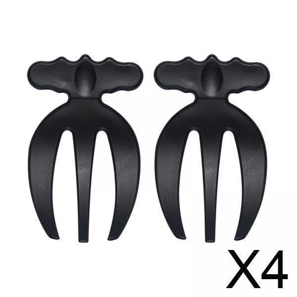 Pinzas para ensalada Macarena Utensilios de Cocina Color negro 2 piezas