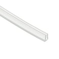 thumbnail image 1 of Moldura de borde en U Uxcell, 13.1 pies, protector de borde de metal para láminas, tira de sellado de aire, 1 of 5