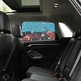 thumbnail image 5 of 2 uds cortina de protección solar en la parte trasera del coche cortina magnética de succión para coche, 5 of 5