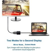 USB to VGA Adapter,USB 3.0/2.0 to VGA Multi-Display Converter Support Resolution 1080p for Win 7/8/8.1/10