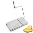 thumbnail image 2 of Cortador de queso y cortador de queso – Cortador de queso para bloque de queso, cortador de queso de metal, tabla de cortar, utensilios de cocina, juego de regalo para mantequilla de queso oso de fresa Electrónica, 2 of 5