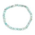 thumbnail image 2 of Bling Jewelry Womens Mini Dainty Larimar Gemstone Bead Stackable Stretch Bracelet, 2 of 4