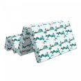 thumbnail image 2 of Hawaii Foldable Mattress, Paper Cut Style Beach Art, 78.7" x 47.2", Teal Blush, by Ambesonne, 2 of 6