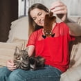 thumbnail image 1 of Since Hi Cat Toy Cute Sound Paper Pet Toy Tail Toy, 1 of 5