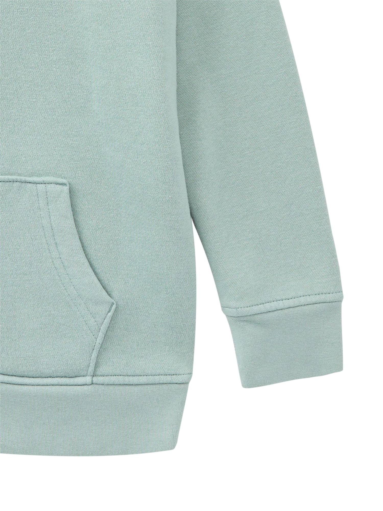 Wonder Nation Boys' Fleece Hoodie with Long Sleeves, Sizes 4-18 & Husky