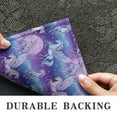 thumbnail image 6 of Purple Cartoon Pegasus Moon Pattern Door Rugs,Washable Non Slip Door Mats Indoor,Decorative Door Mats,Entry Mat Indoor for Entrance,Bedroom,Kitchen,Bathroom,16"x24", 6 of 6
