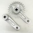 thumbnail image 2 of Mosiee Vélo pour Enfants 28T 114Mm Pédalier Vitesse Unique Ensemble Trou Carré, 2 of 9