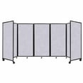thumbnail image 1 of Versare Room Divider 360 Folding Portable Partition | Freestanding Decorative Room Separator | 3, 5, 7 or 9 SoundSorb Panels Wide | Up to 7'6" Tall, 1 of 6