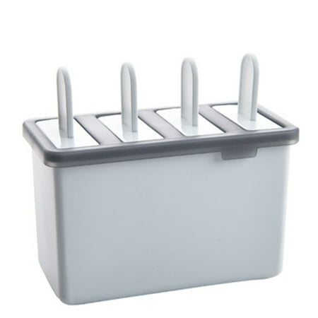 

Hi.FANCY PP Ice Cream Mold Reusable DIY Freezer Maker Removable Base Homemade Ice Pop Mould