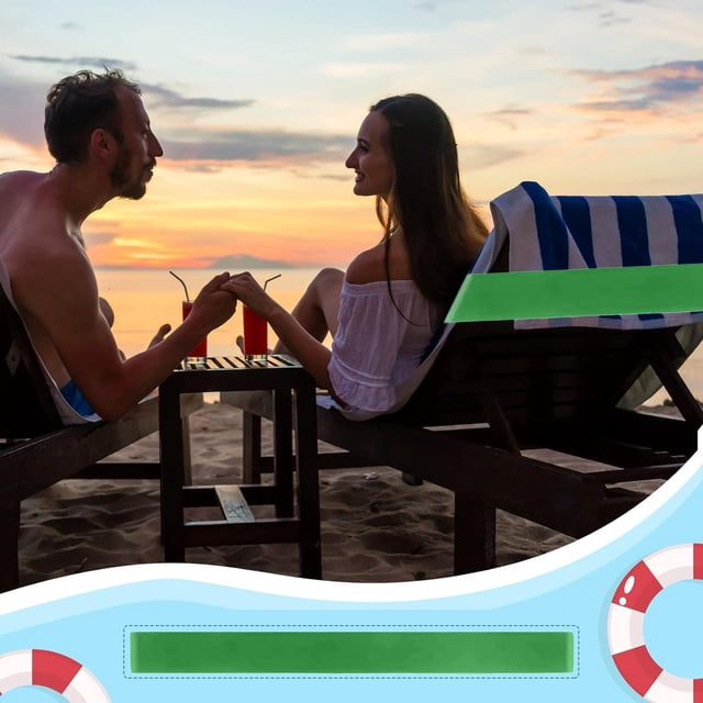 Elastic Beach Chair Towel Straps Secure Binding Bands For Sand Days At The Shore Stretch Silicone Clips Pool Cruise Towel Bands