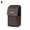 Vertical brown, variant on Fashion Small Waist Bag PU Leather Phone Bag Pouch Belt Pack Clip Casual H8D6