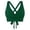 A-Green77, variant on Women's Bikini Top Knot Front Underwire Push Up Tie Crisscross Back Swim Crop Top Stylish Beachwear Swimwear