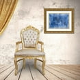 thumbnail image 3 of Phillip, Jamie 18x15 Gold Ornate Wood Framed with Double Matting Museum Art Print Titled - Abstract Blue, 3 of 4