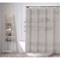 thumbnail image 1 of Accueil Maison CAPR 10923D12 Tissu Rideau de Douche - Rayure Semi-Transparente - 70 x 72 x L - Gris, 1 of 1