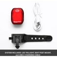 thumbnail image 5 of NiteRider Vmax+ 150 Taillight - 150 Lumens Seatpost Clothing Clip Mount BLK, 5 of 7