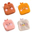 thumbnail image 2 of Cheers.US 4PCS Napkins Bag, Menstrual Cup Pouch, Nursing Pad Holder, Sanitary Napkin Plush Bag for Women and Girls, 2 of 7