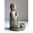 thumbnail image 3 of Biedermann & Sons Stone Buddha Tealight Holder, 3 of 7