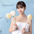 thumbnail image 3 of BVXEEP Shower Brush, Bath Brush Long Handle Shower Brush Back Shower Body Brush Double Sided Body Portable Long Handle Body Brush, 3 of 5