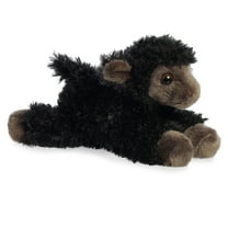 Aurora - Small Black Mini Flopsie - 8.5" Ebony Lamb - Adorable Stuffed Animal