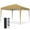 Brown, variant on Autlaycil 10'x10' Outdoor Canopy Tent, Commercial Instant Gazebos, Portable Shelter Canopies(Brown)