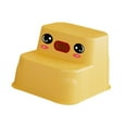 thumbnail image 4 of Luzkey Cartoon Step Stool Double up Children Step Stool Stable Helpful Non Slip Bebe Chair Ladder for Entryway Play Piano Countertop Yellow, 4 of 8