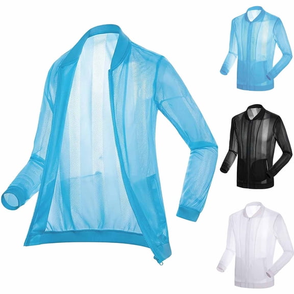Men's Sun Protection Mesh Fishing Top Quick Dry Breathable Outdoor Sports Shirt UPF 50  Loose Fit Casual Hiking Camping Travel Summer Fashion | JASKFLY,Black L