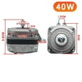thumbnail image 4 of Cooling Motor For Refrigerator Compressor Condenser - Copper - Aluminum Coil, 4 of 7