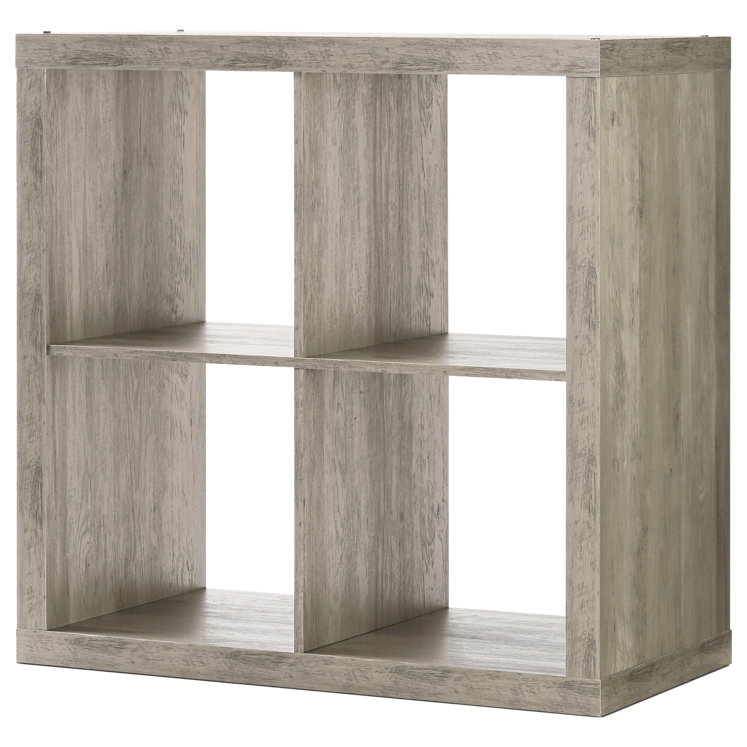 Better Homes & Gardens 4-Cube Storage Organizer, Rustic Gray - image 3 of 7