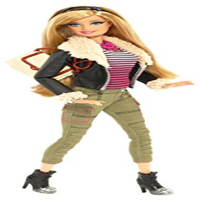 Barbie - Mattel Barbie Glam Luxe Barbie Fashion Doll - Walmart.com