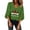 Green, variant on Merry Christmas Shirts for Women Half Sleeve V Neck Casual Xmas Graphic T Shirts Holiday Tops