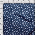 thumbnail image 3 of oneOone Cotton Flex Navy Blue Fabric Damask Sewing Craft Projects Fabric Prints By Yard 40 Inch Wide, 3 of 4